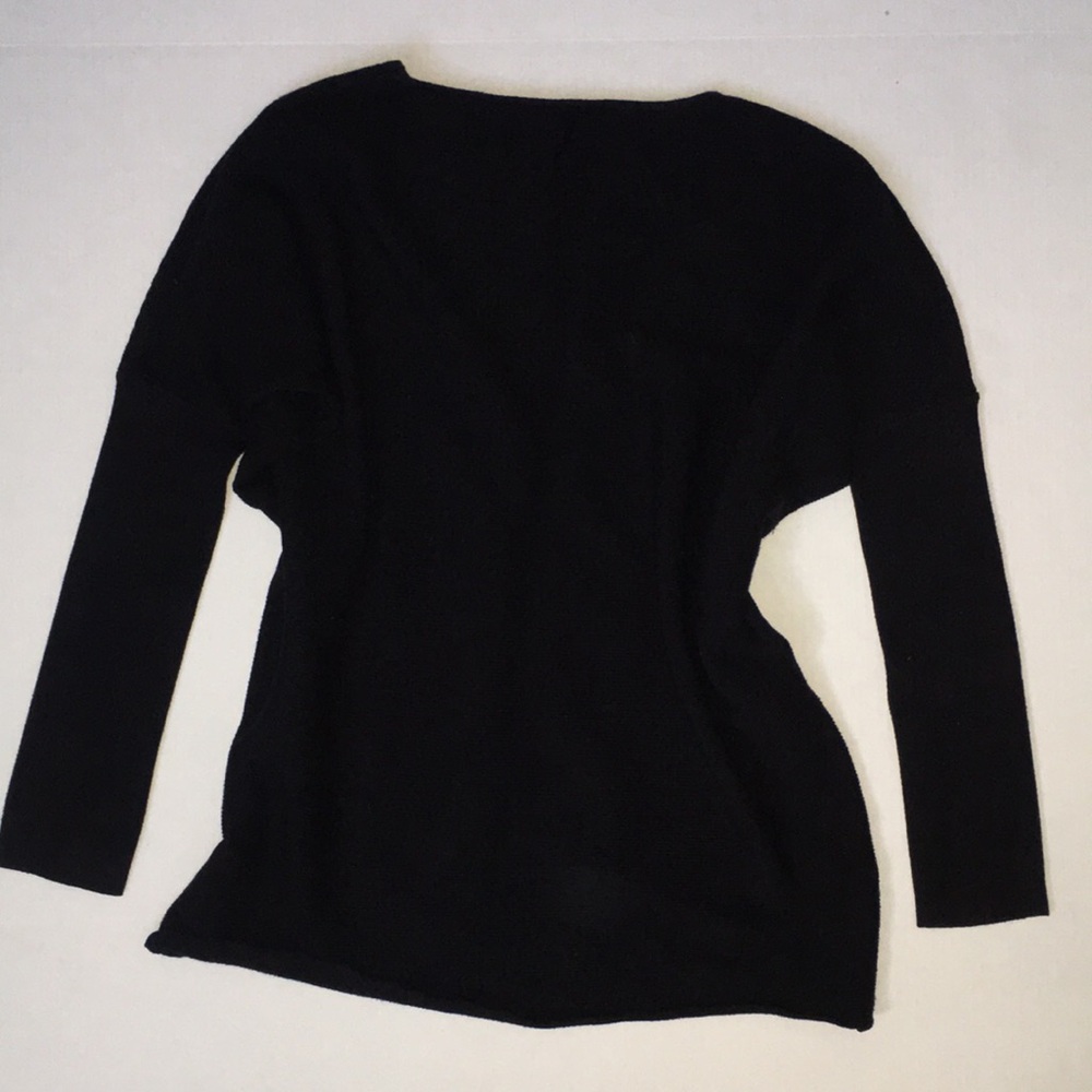 Black Hi-low Sweater | Size S